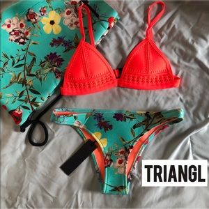 NWT Triangl Swimwear set